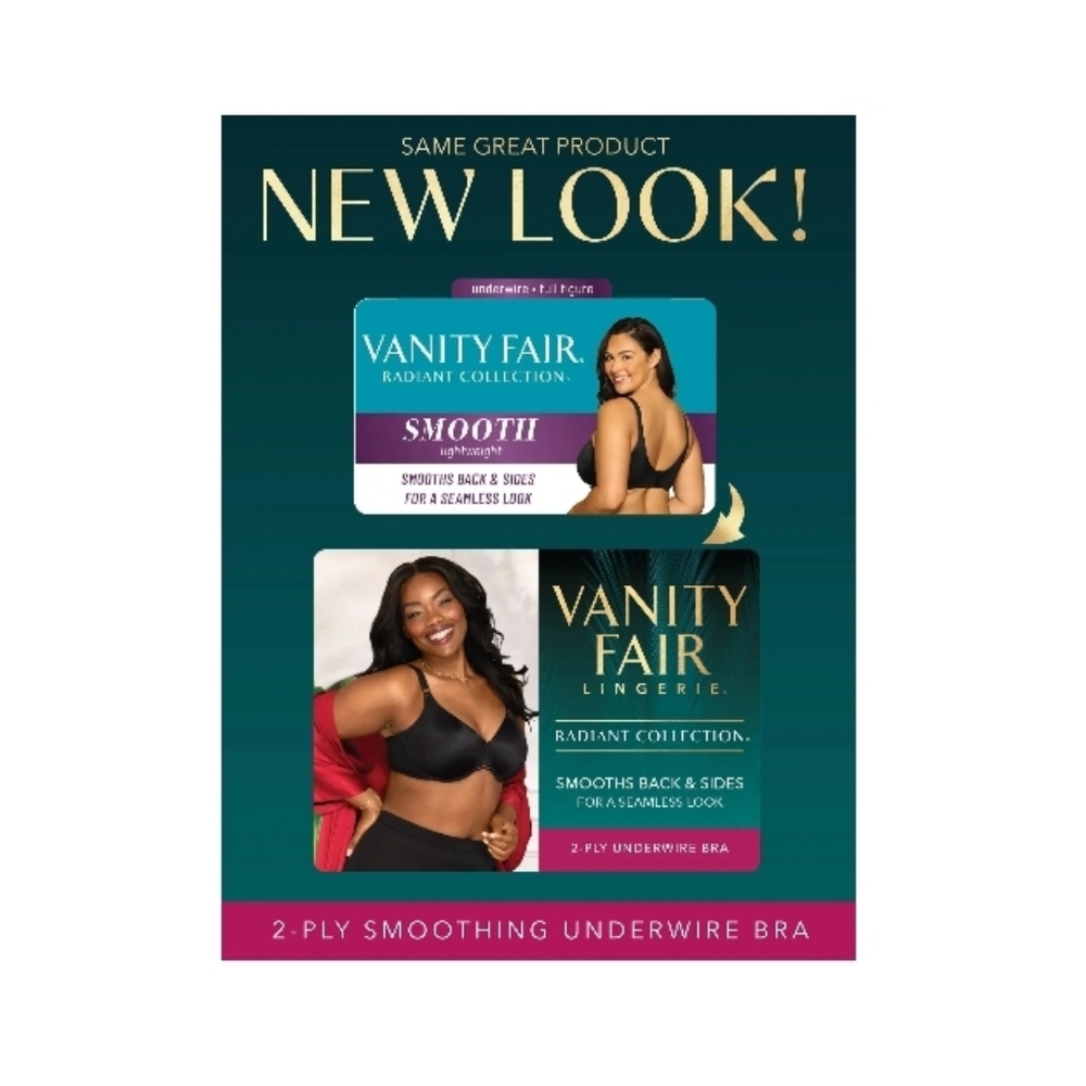 đ§âĄVanity Fair Radiant Women's Underwire Bra - 2-Ply Back and Side Smoothing - Picture 5 of 7